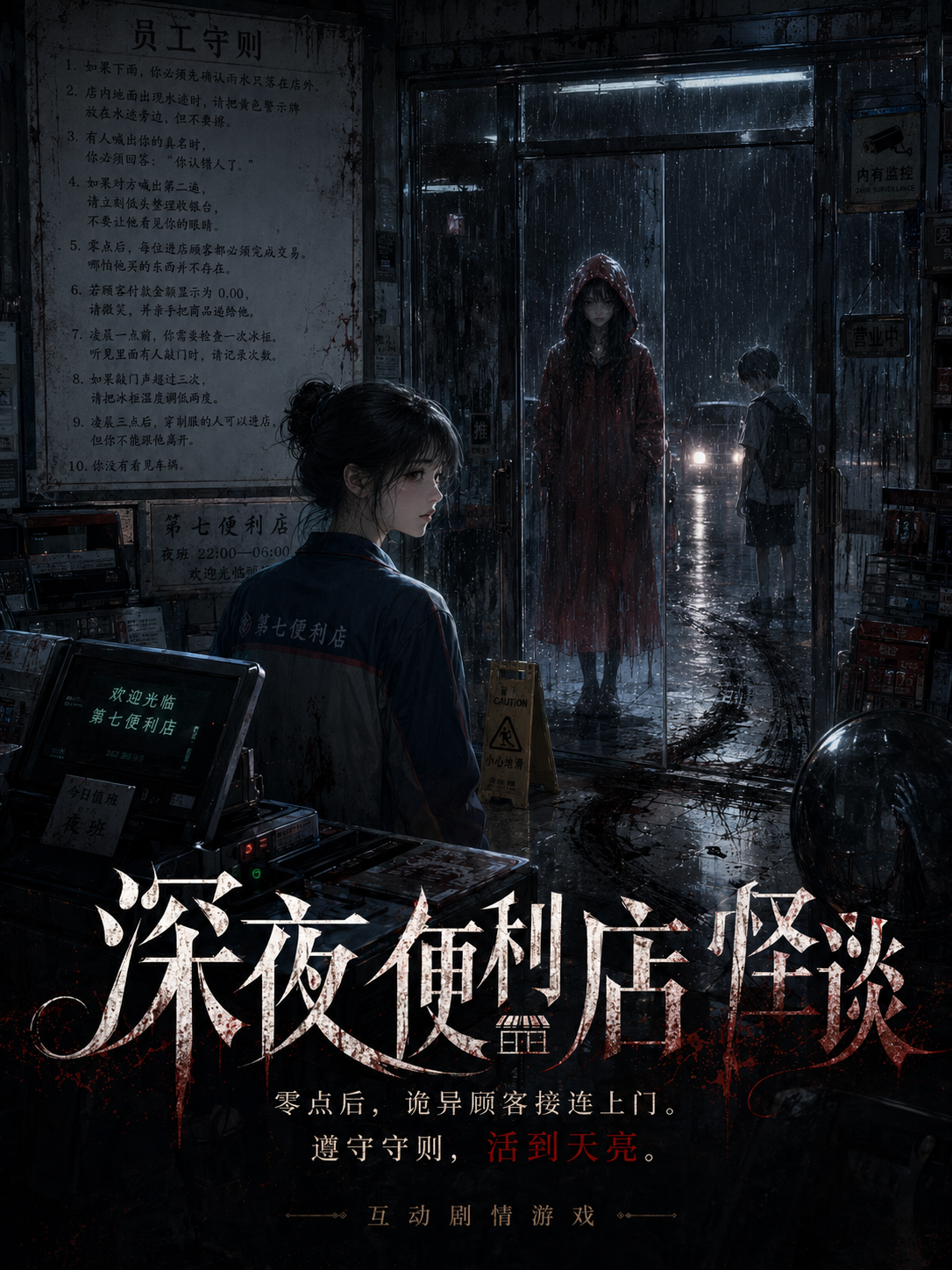 深夜便利店怪谈